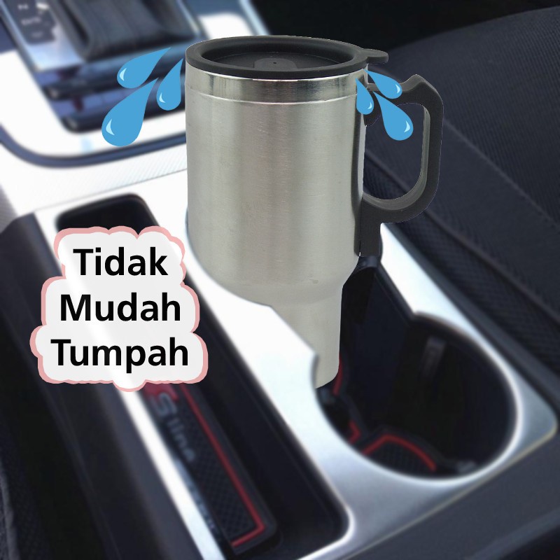 CYPRUZ MG-0182 Mug Car Rechargeable 450ml - Cangkir Listrik Charge