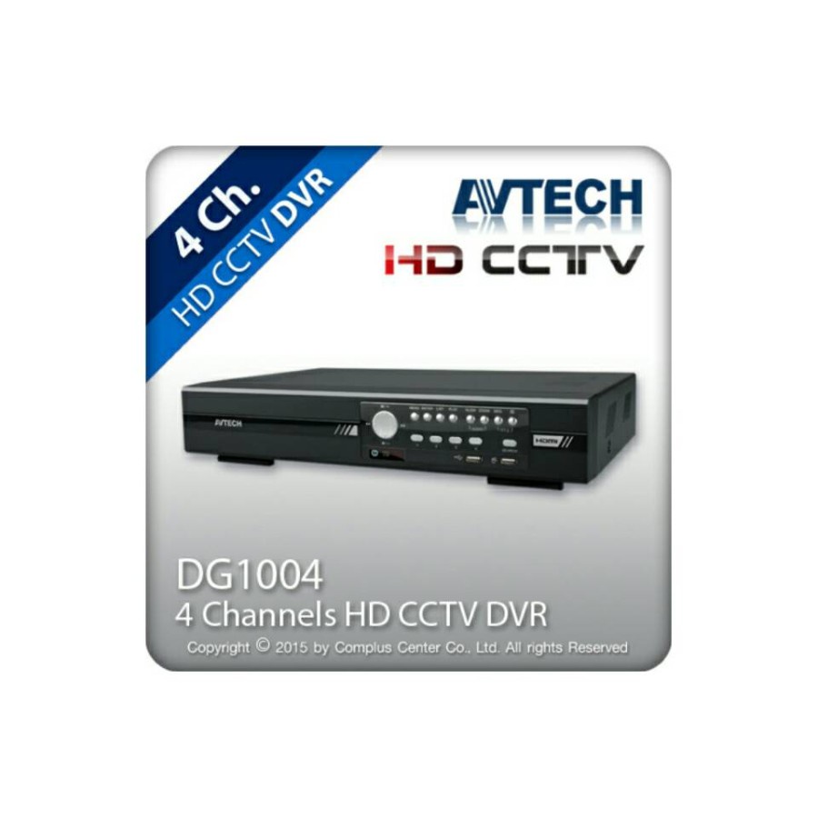 Dvr 4ch avtech Dg 1004