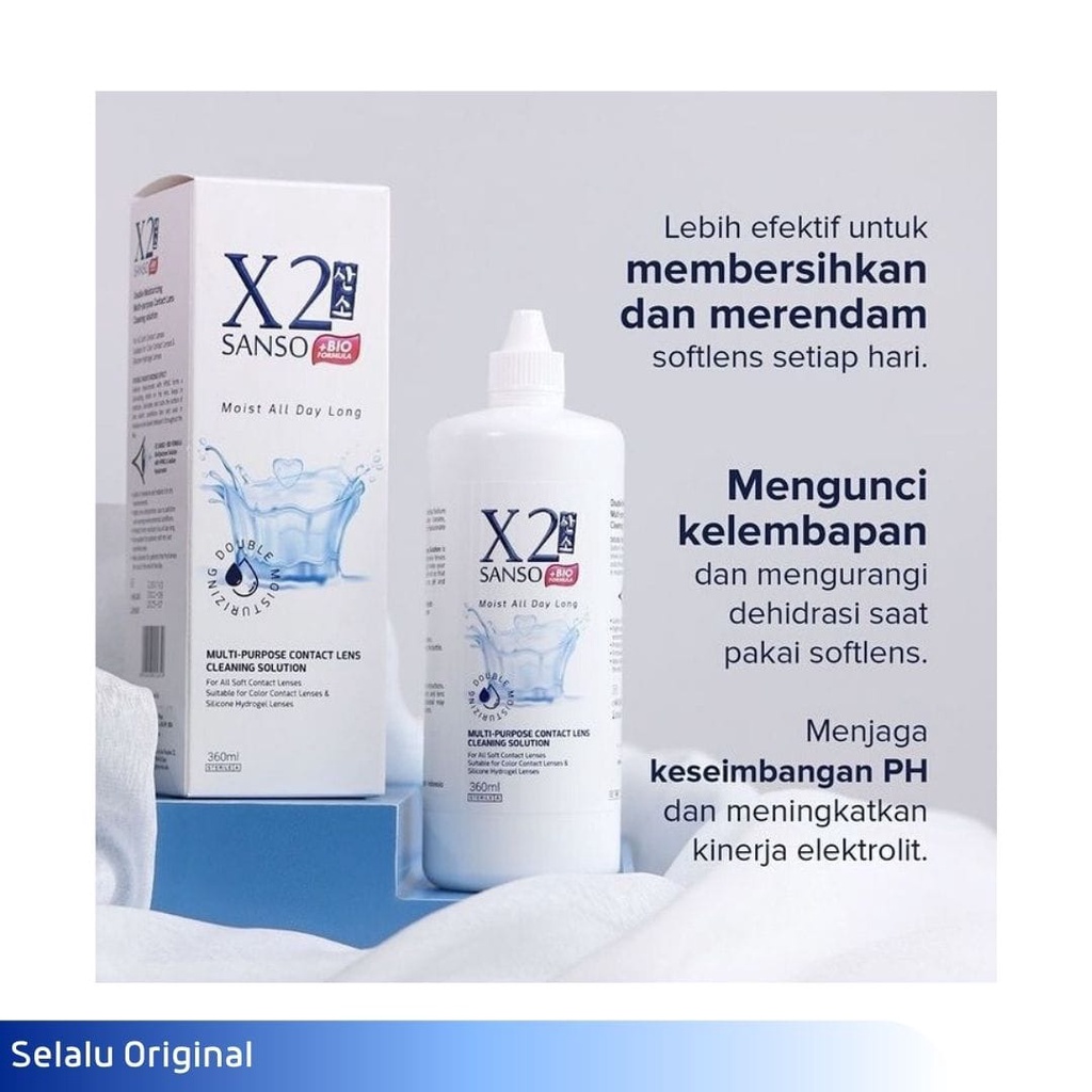 CAIRAN SOFTLENS X2 SANSO + BIO FORMULA 360ML AIR SOFTLENS