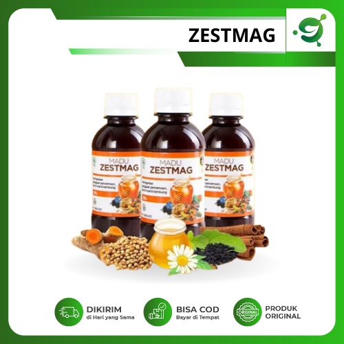Madu Zestmag Pakar Atasi Maag Gerd Asam Lambung Original
