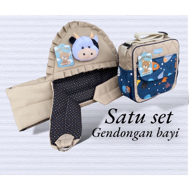 sling baby gendongan samping dan tas medium perlengkapan bayi