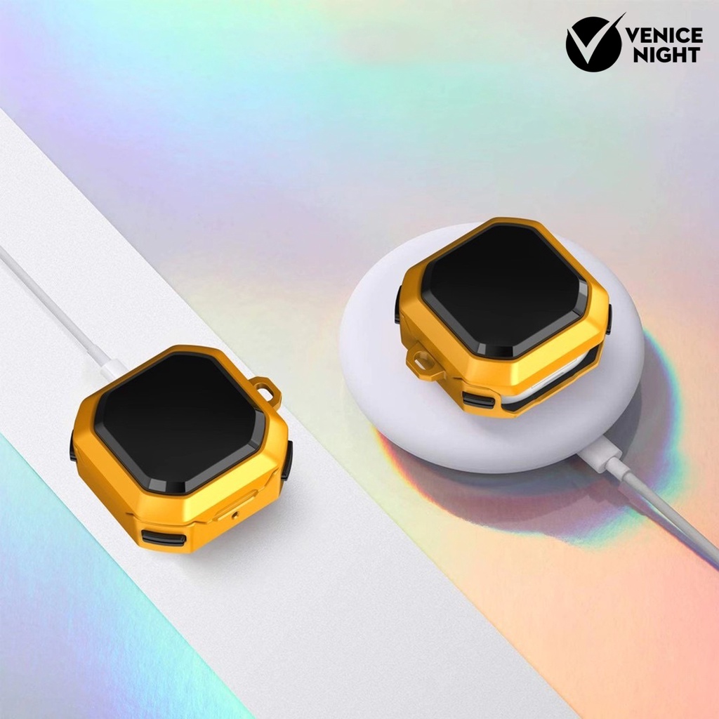 (VNEP) (Berkabel) Casing Pelindung Earphone Tahan Air Portabel TPU Pelindung Shell Casing Earbud untuk Samsung Galaxy Buds Pro Live