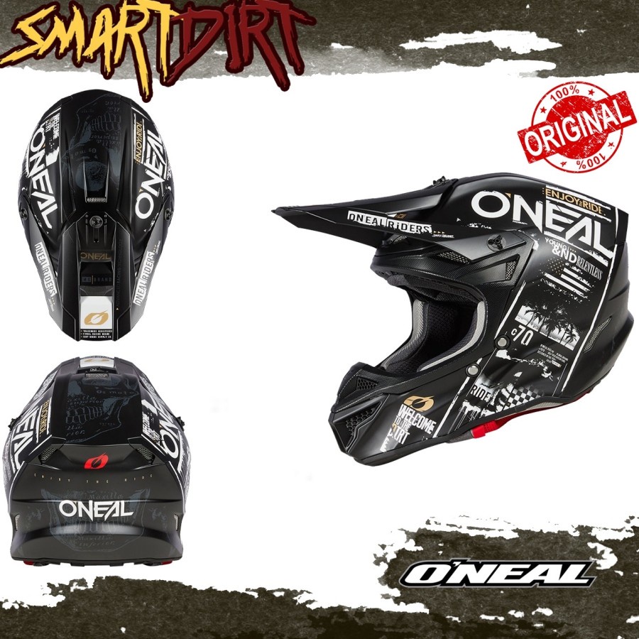 HELM TRAIL ONEAL 5 SERIES ATTACK BLACK 2023 HELMET ONEAL 5 SERIES BLCK