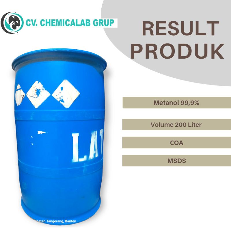 Metanol 99,98% 200 Liter