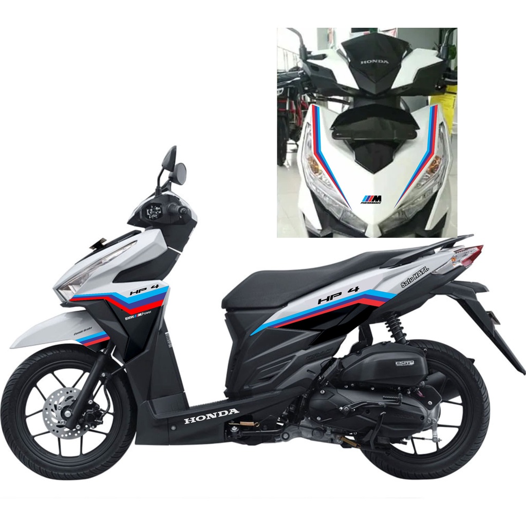 CUTTING STICKER STIKER CUTING vario 150 old lama livery bmw