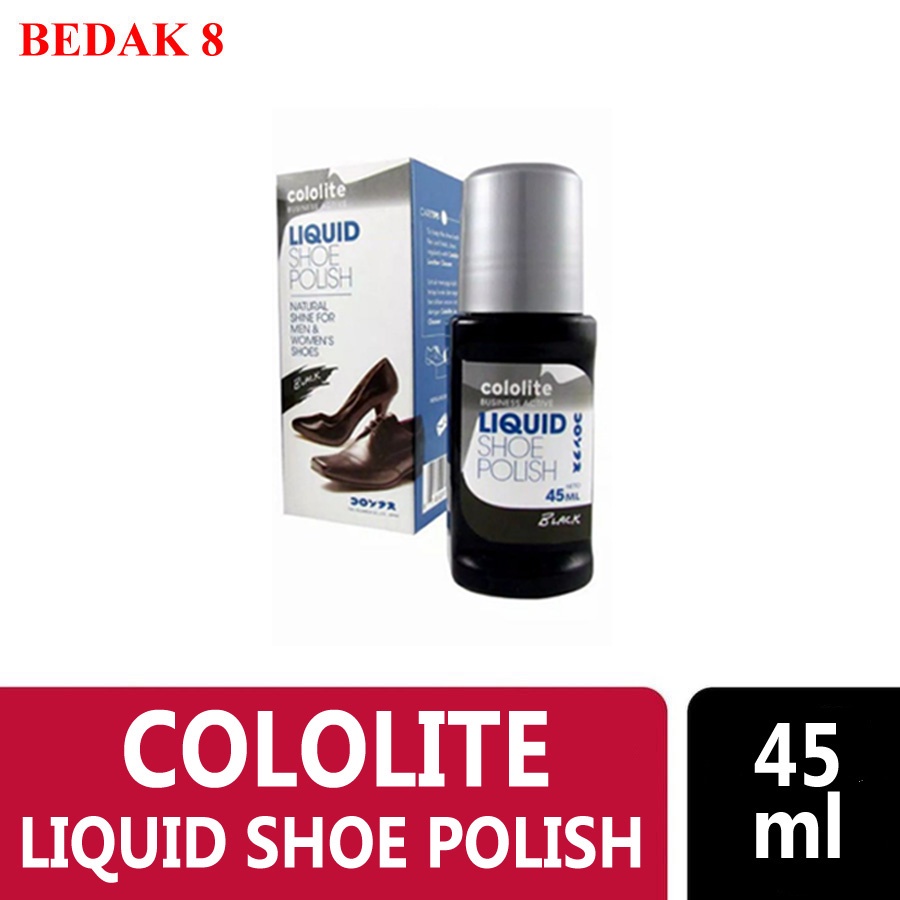 Cololite Liquid Shoe Polish / Semir Sepatu Cair Cololite 45 ml