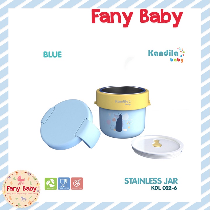 KANDILA STAINLESS JAR 450ML / KDL022-7