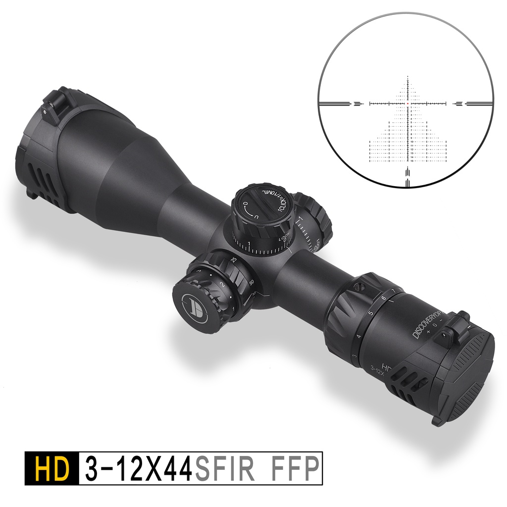 ( BT ) Telescope DISCOVERY HD 3-12X44 SFIR FFP