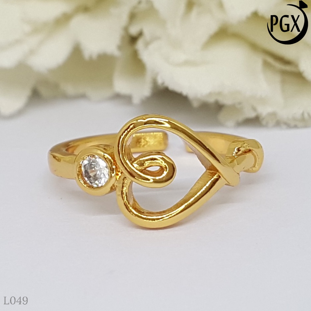 PGX Cincin Anak Xuping Aksesoris Perhiasan Lapis Emas Premium - L049