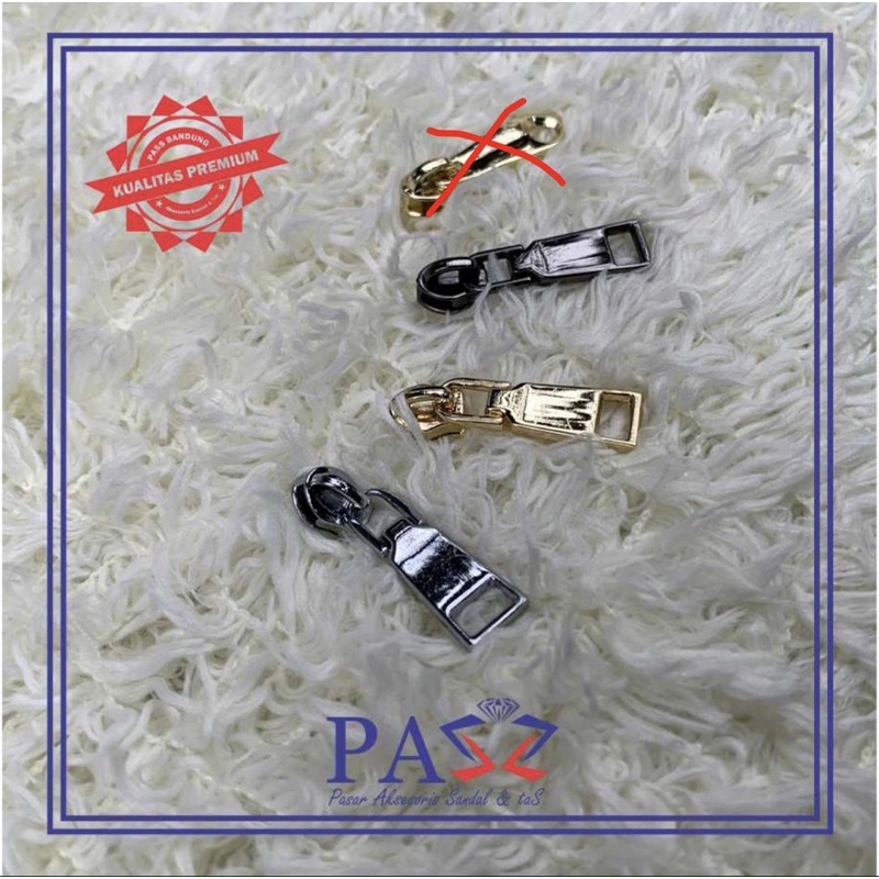 Kepala Resleting Gigi nilon No 3 TR1008(PREMIUM IMPORT)