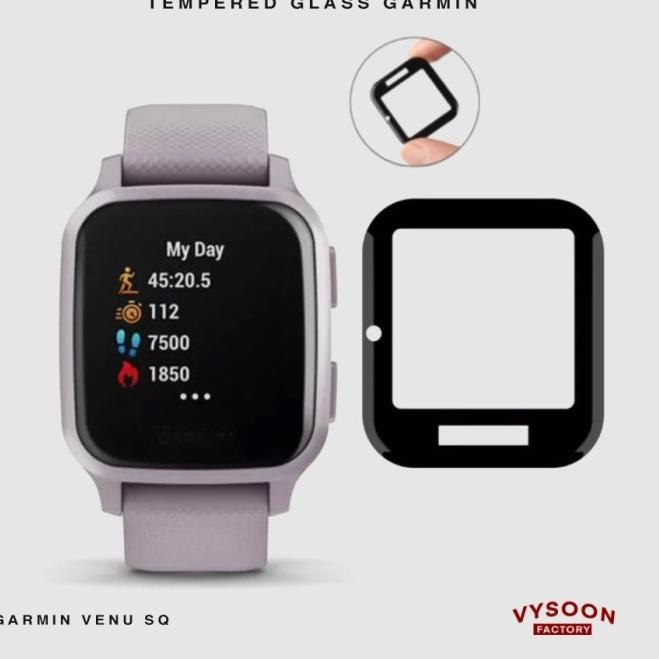 Tempered Glass Gel Garmin Venu SQ Music / Garmin Venu SQ Premium