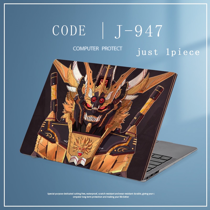 1pc Universal Bebas Potong COD Menyesuaikan Stiker Kulit Laptop Gunda Untuk Lenovo S15 G2 S14 G2 K4e-ARE 14 &quot;15.6&quot; Notebook Komputer Decal Game Iron-Man Desain Tema Avengers Cover