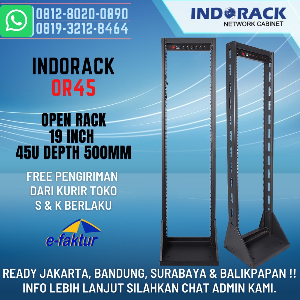 Jual Indorack Open Rack U Or Inch Indorack Shopee Indonesia