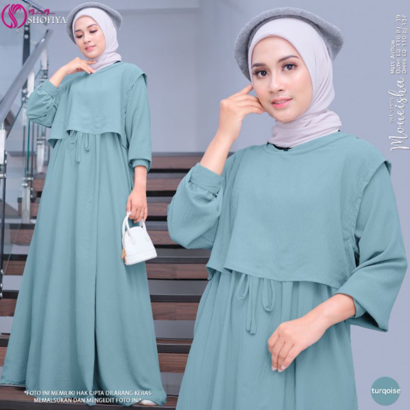 MONA,MONEISHA,LUCIA  Maxi Dress ORI by Shofiya
