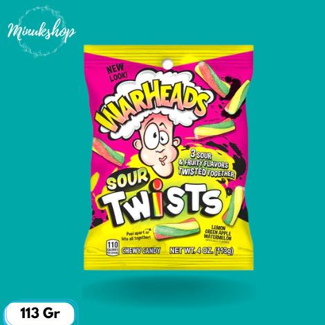 Jual Bayar Ditempat Warheads Sour Twist Permen Import Permen Lunak Permen Viral Permen Milo