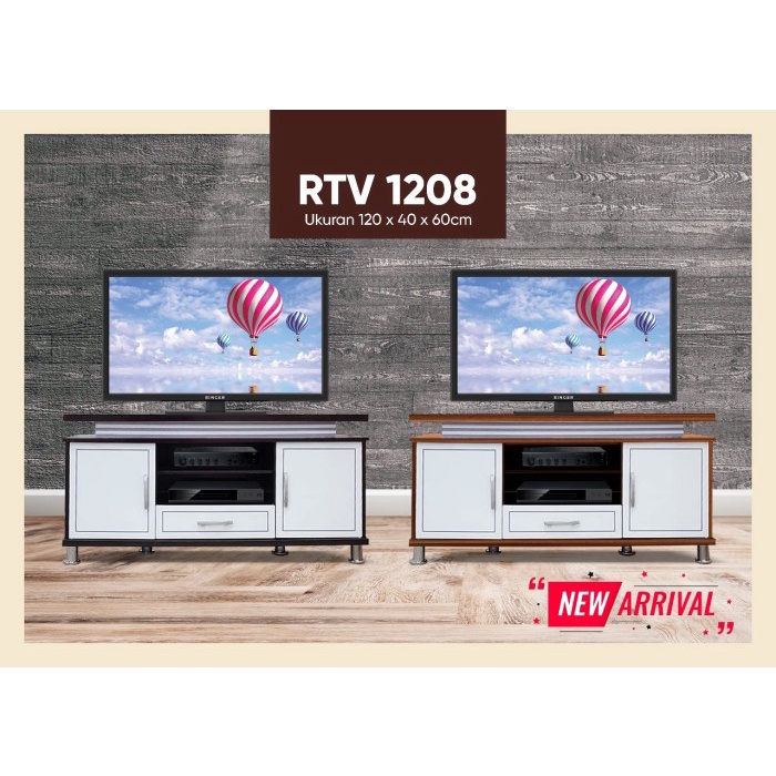 Credenza TV Cabinet Side Cabinet Bopet Lemari TV Minimalis Ekonomis