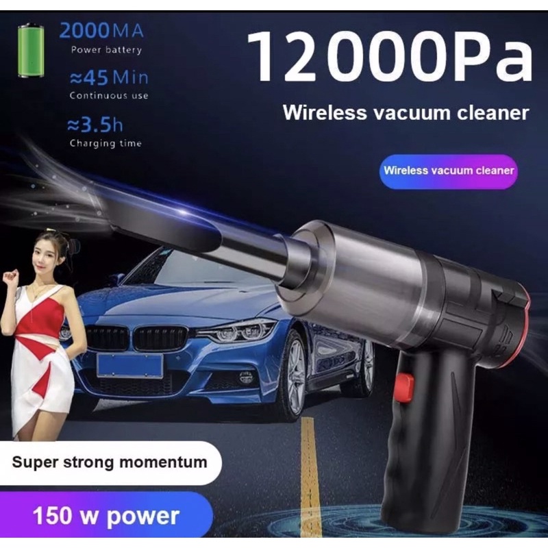 Penyedot debu mobil, penyedot debu rumah, penyedot debu tanpa kabel serbaguna, vacum cleaner portabl