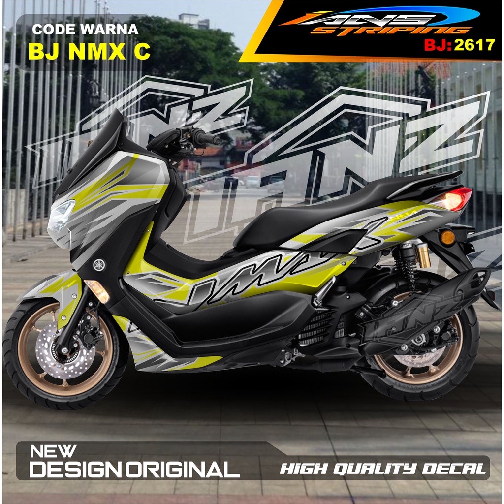 STICKER DECAL NMAX FULL BODY NEW DESAIN / STICKER VARIASI ALL NEW NMAX TERBARU  / STICKER NMAX OLD