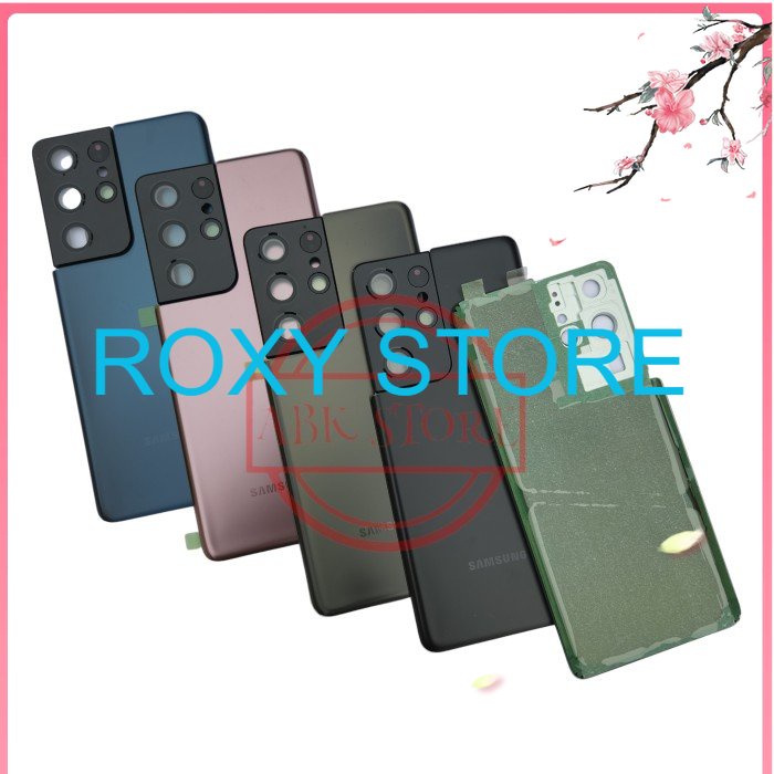 TUTUP BELAKANG BACKDOOR BACKCOVER BACK CASING SAMSUNG GALAXY S21 ULTRA