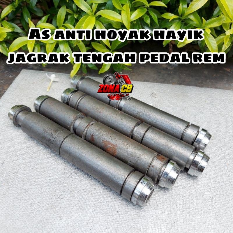 as jagrak tengah anti hoyak hayik pnp cb gl megapro tiger / as bosh standar tengah pedal rem nganjuk