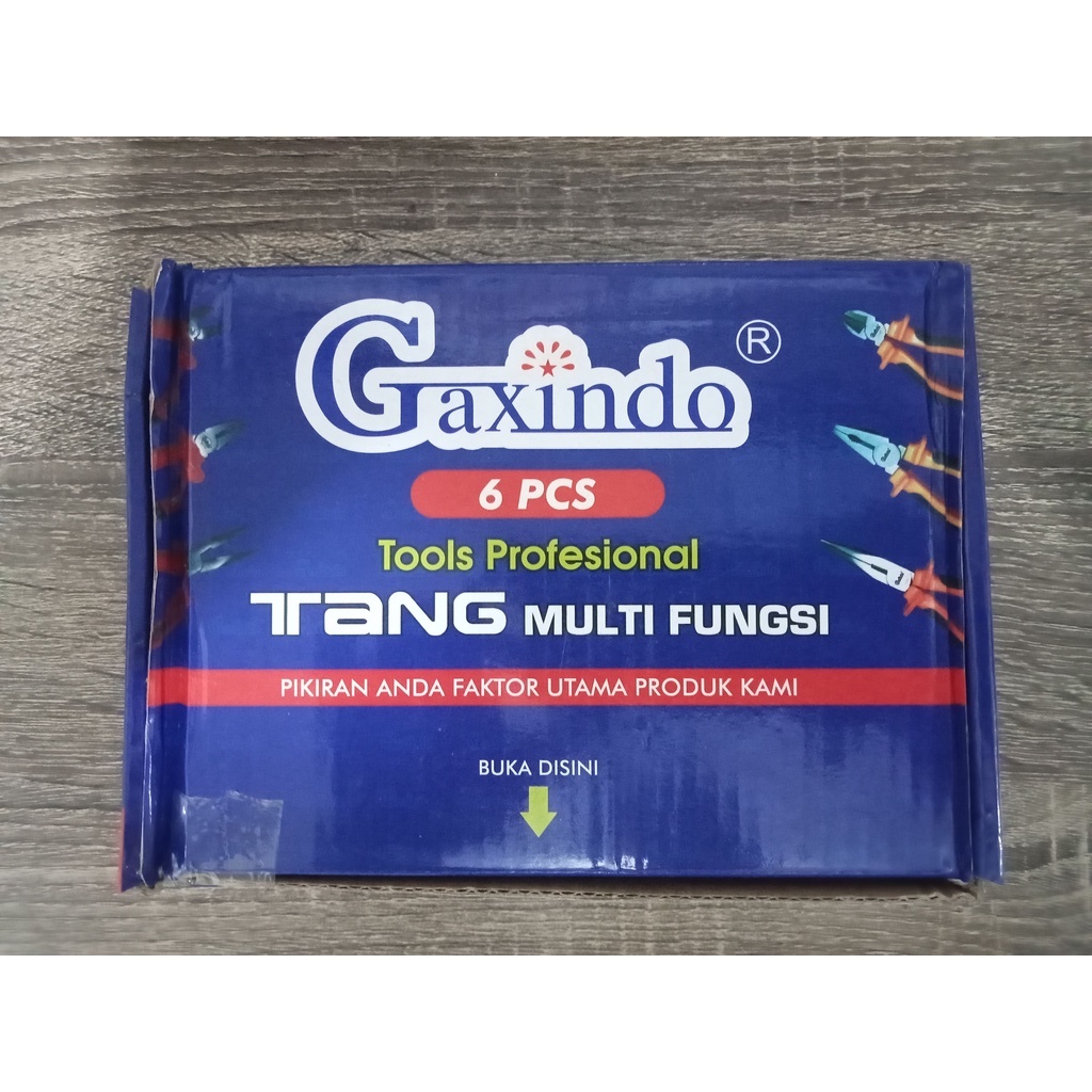 TANG GAXINDO 6 INCH - KOMBINASI | POTONG | LANCIP - ORIGINAL