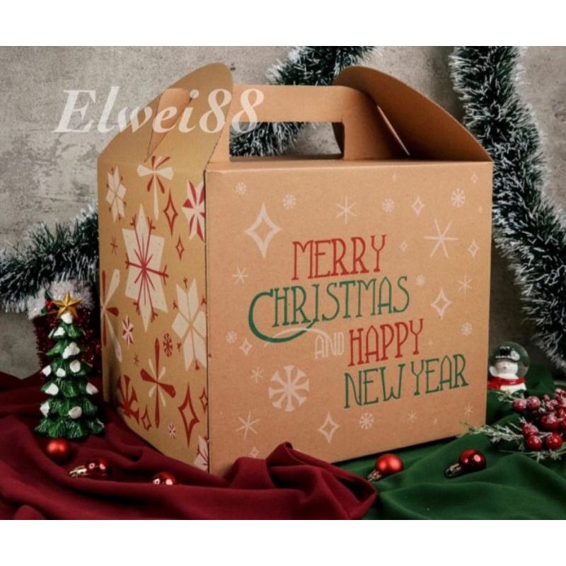 

Box Parcel Edisi Natal Christmas & New Year (5 Pcs)