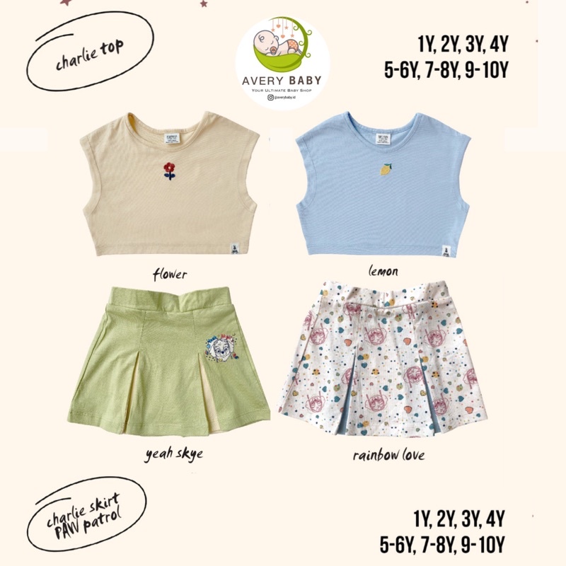 BOHOPANNA WRINKLE TOP 4-10 TAHUN / BOHOPANNA CHARLIE TOP / CURLY CROP TOP /KAOS ANAK RUFFLE PEREMPUAN/ KEMEJA ANAK PEREMPUAN/ CROP TOP