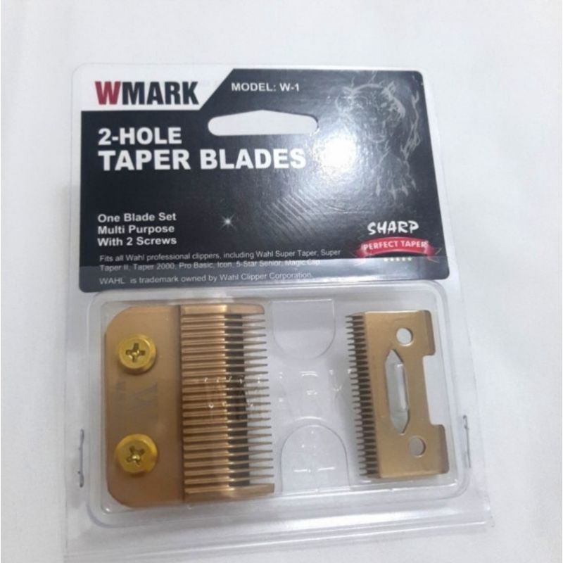 MATA PISAU WMARK GOLD BLADE KERAMIK MAGIC CLIP CORDLESS SU PER TA PER LEGEND ICON BLACK CORDED DLL