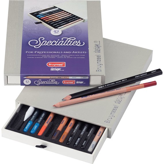 

Bruynzeel Design Pencil Specialties box | 12 pieces