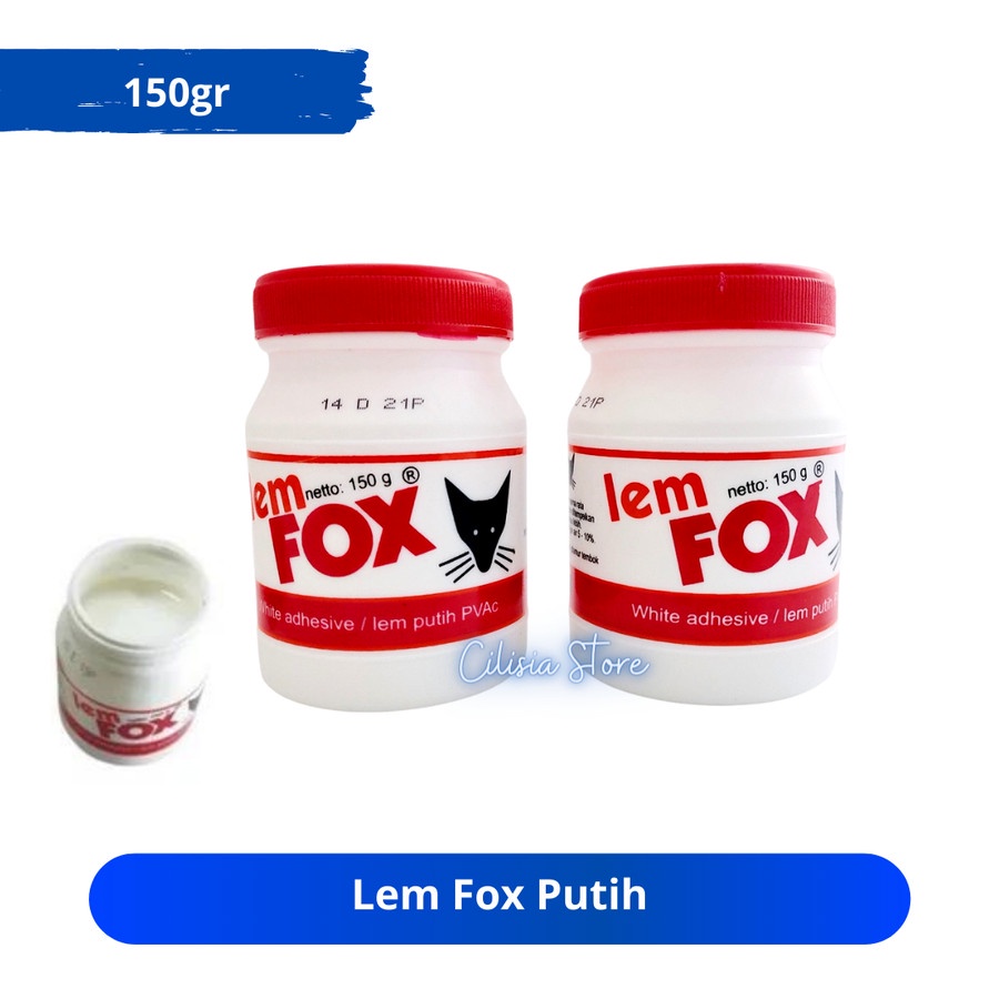 

Lem Fox 150gr / Lem Fox Putih / Lem Fox Botol / Lem Perekat Serbaguna