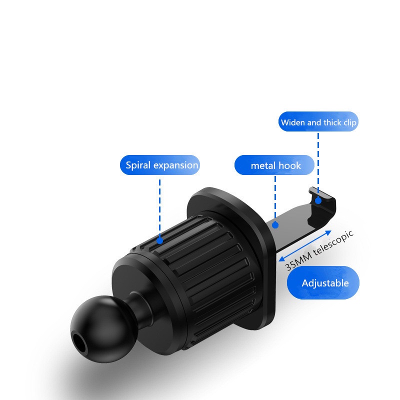 Bracket Dudukan Handphone Gps Navigasi Untuk Kisi Ac Mobil