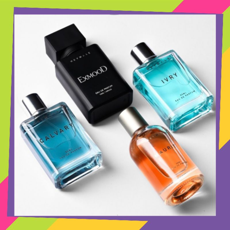 MINYAK WANGI CALVARY EDP / MAURITZ EDP / IVRY EDP / EXMOOD EDP HEYMALE.ID RESMI ORIGINAL STORE