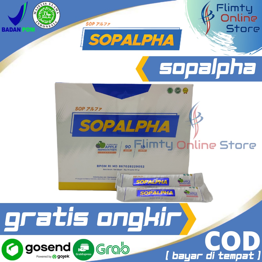 SOPALPHA by Bioalpha - Immune Booster Suplemen Diabetes Hipertensi Kolesterol Jantung SOP ALPHA