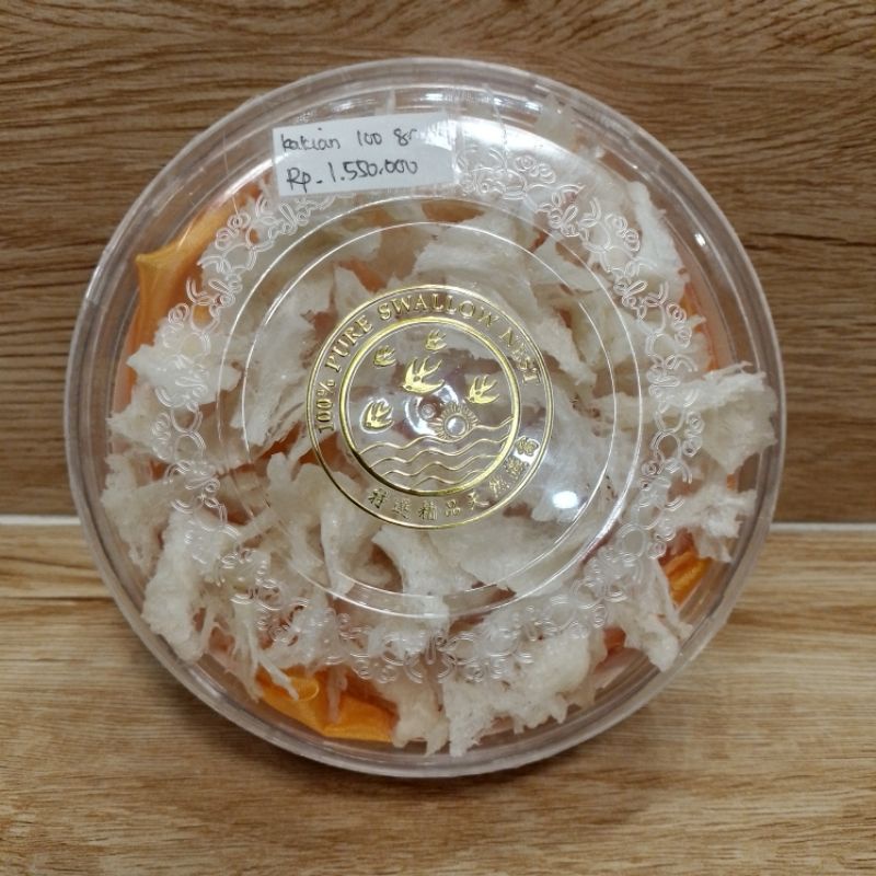 

Sarang Burung Walet Kakian 100% Walet Asli 100gram