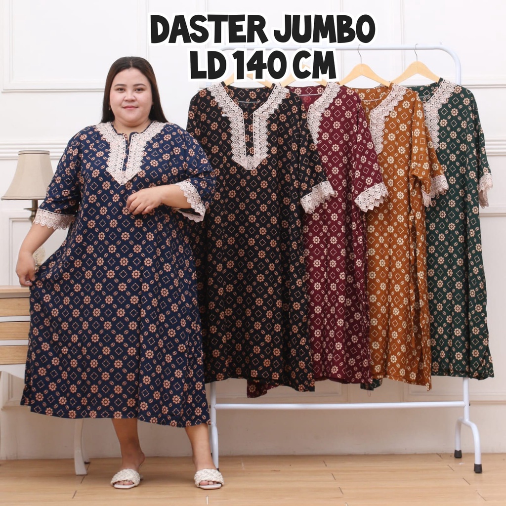 Daster arab super jumbo ld 140 daster busui jumbo