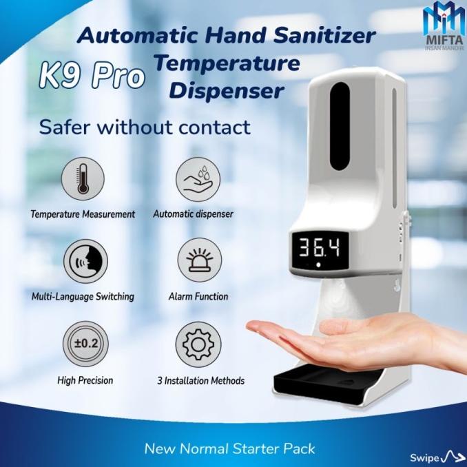 Termometer Digital Thermometer Infrared otomatis k9x k9 pro k3 pro