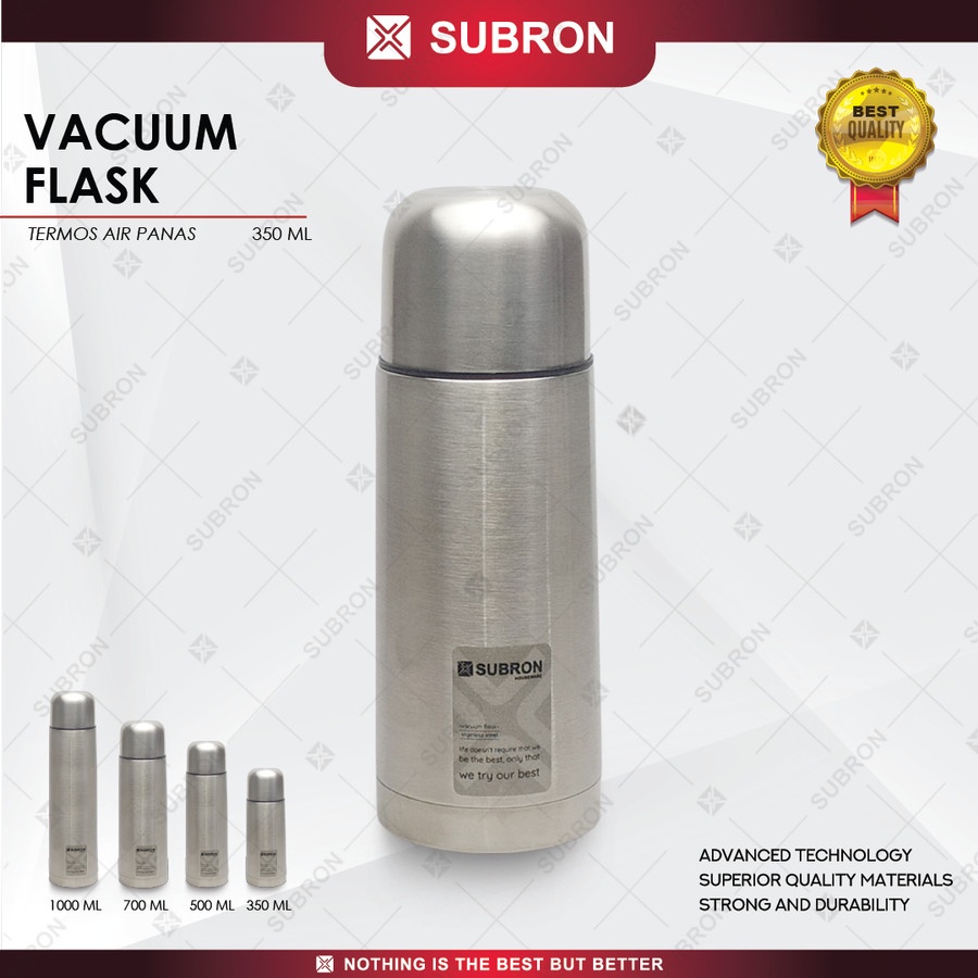 Vacuum Flask Termos Air Panas 750ML / 1000ML Stainless - SUBRON