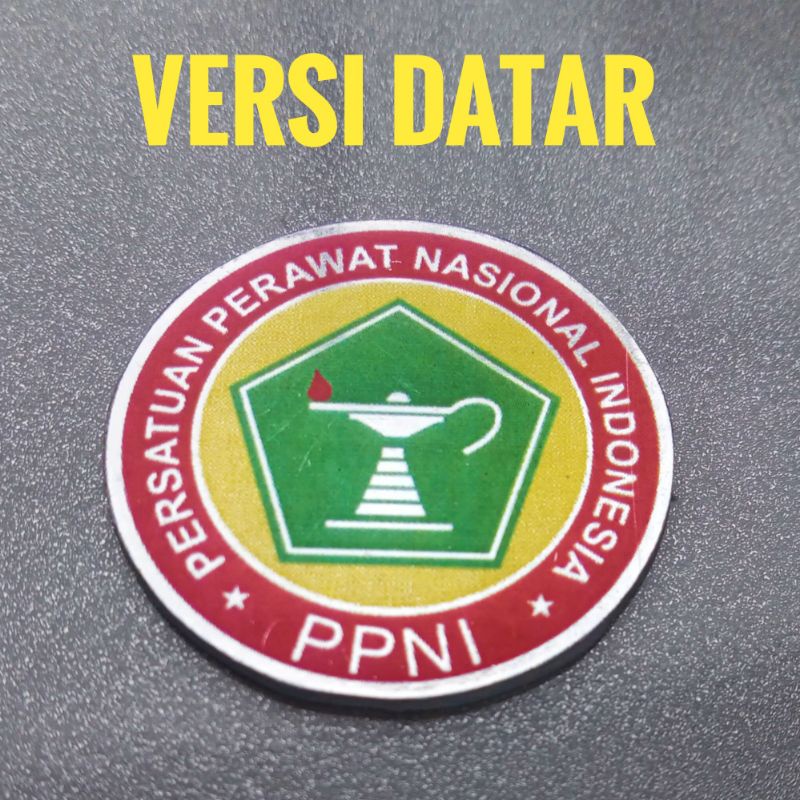 PIN PPNI - Silver Mengkilat - Pengait Peniti &amp; Pengait Double Magnet