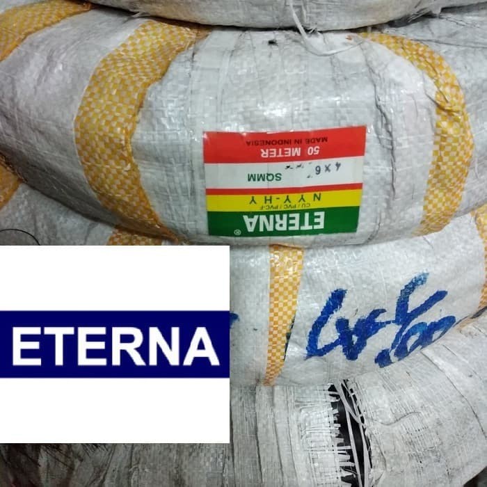 Kabel Serabut Nyyhy 4 X 6 Mm / 4X6 Mm Eterna Eceran Per Meter Cod