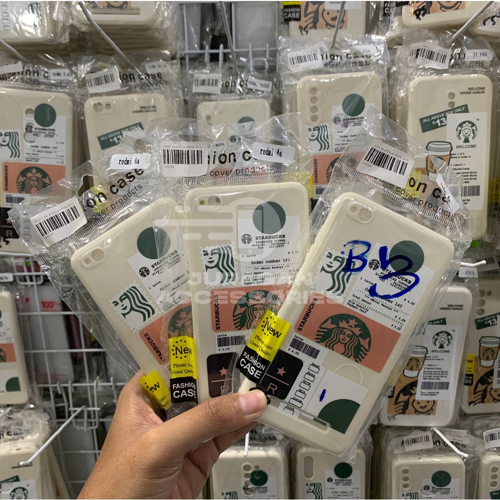 CASE MOTIF STARBUCKS STARBAK STARBUK KEKINIAN XIAOMI REDMI GO/S2/MI PLAY/MI A1/MI A2/MI A2 LITE/MI 5