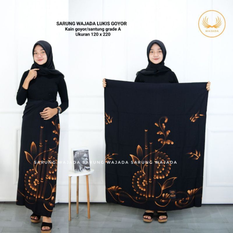 SARUNG AQIL SARUNG LUKIS SANTRIWATI SARUNG WANITA SARUNG BATIK WANITA