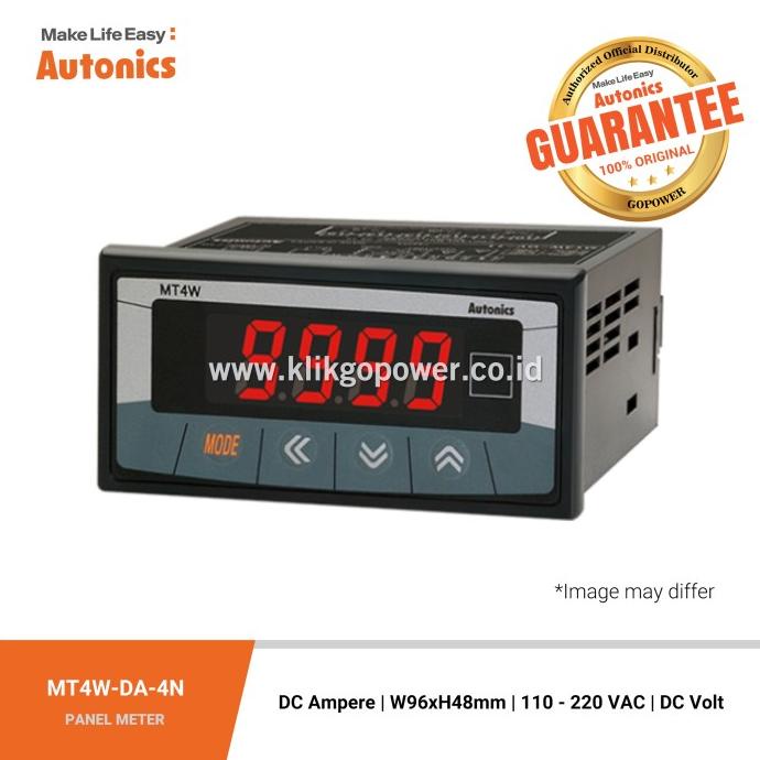 Autonics Panelmeter Mt4w-Da-4n
