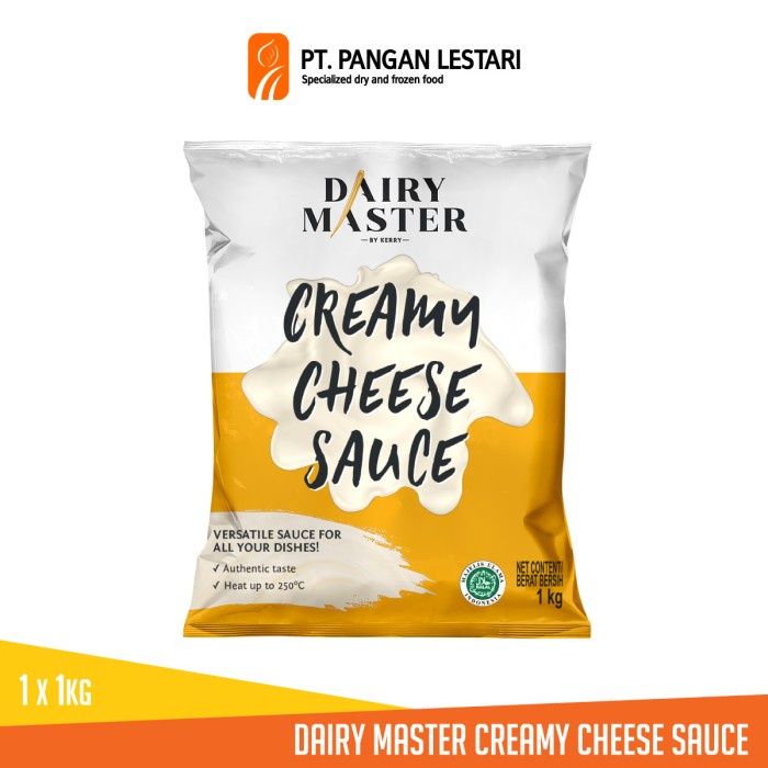 

DAIRY MASTER CREAMY CHEESE SAUCE 1KG