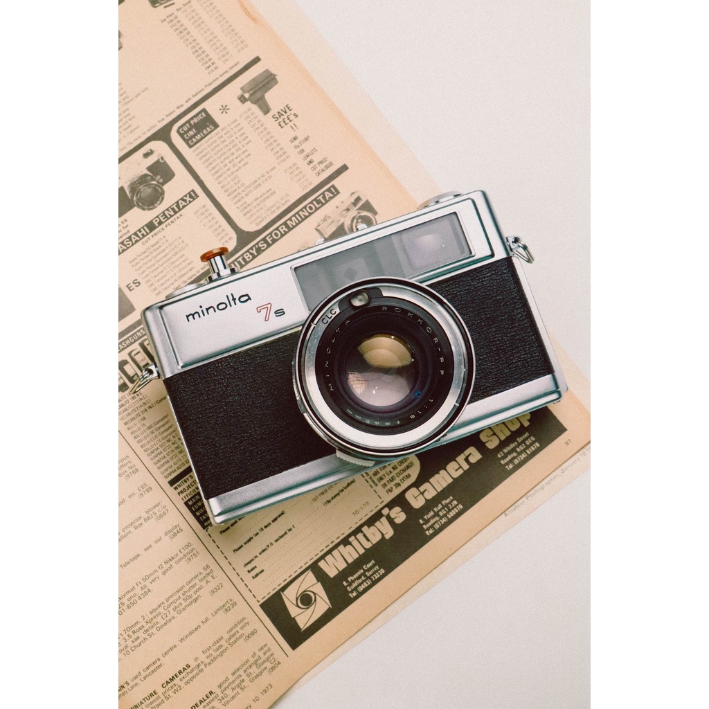Kamera Analog Minolta Hi-Matic 7s Super Mulus Normal 