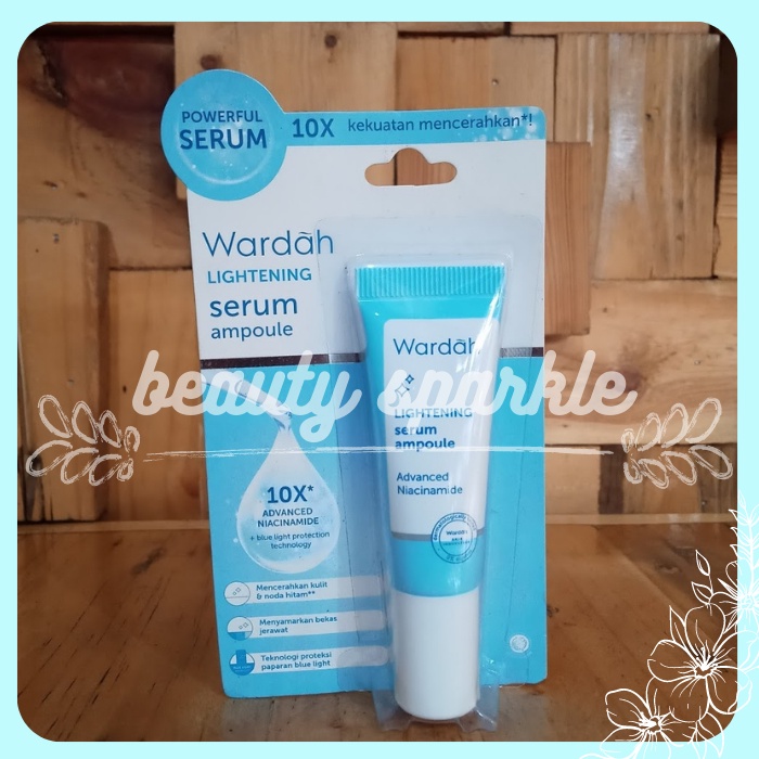 Wardah Lightening Serum Ampoule /serum wardah/serum lightening/serum putih bersih/Serum wardah /seru