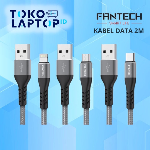Fantech Smartlife Kabel Charger KM201 / KL201 / KC201 Fast Charging