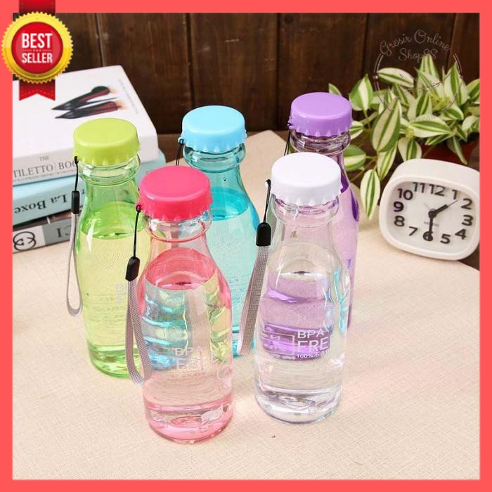 [GOS] - E303- Botol Minum BPA FREE Anti Tumpah - Botol Minum BPA / Botol  Minum Unik 550ML