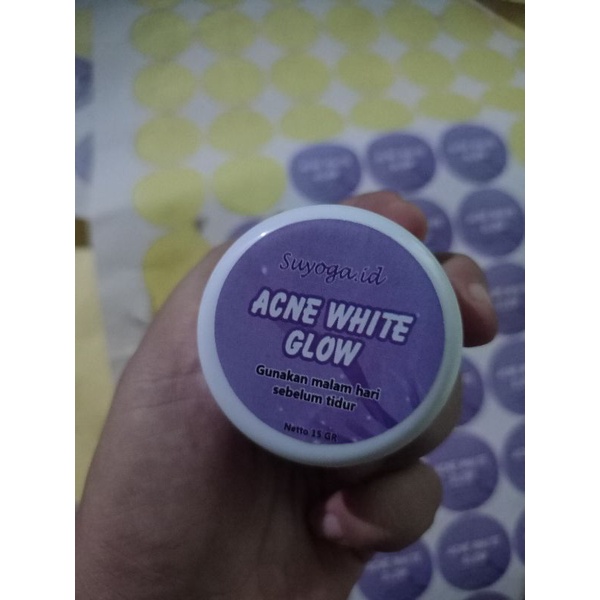 CREAM MALAM ACNE WHITE GLOW THERASKIN