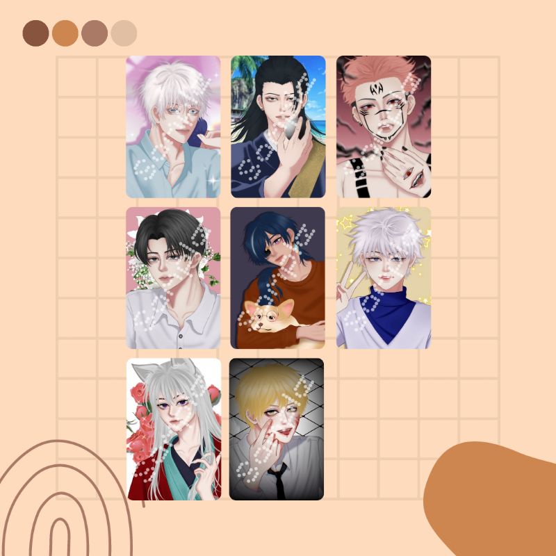 (Vol.4) Anime Photocard (PC) | Photocard Anime