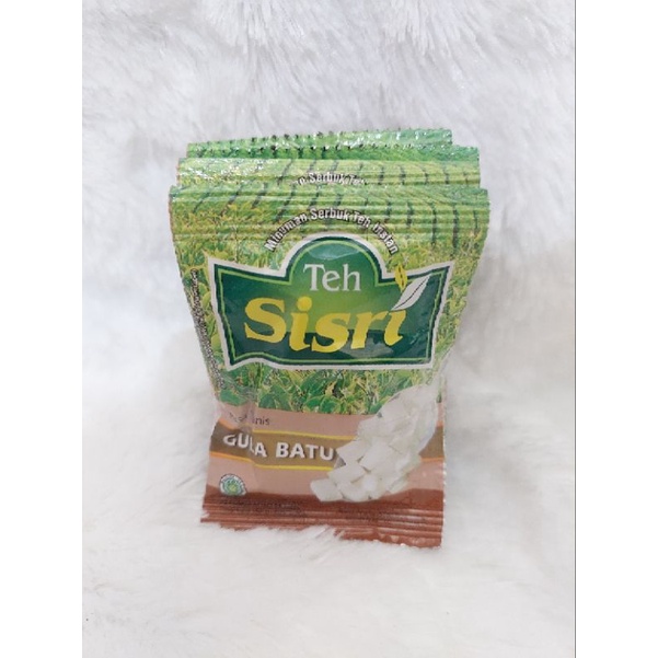 

teh sisri rasa gula batu 7gr isi 10pcs